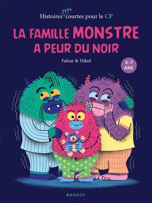 cover image of La famille Monstre a peur du noir